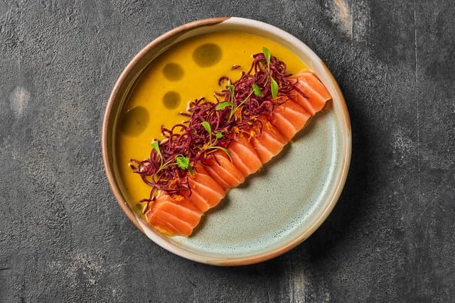 Salmon Tiradito