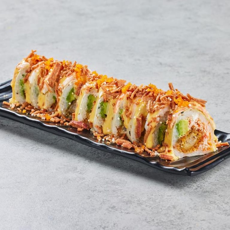 Indulge in Our Volcano Roll